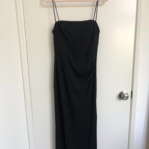 Vintage Adrianna Papell Black Evening Dress Size 10